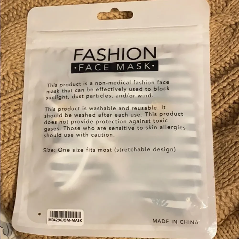 𝅺❤ 3/$20 face mask